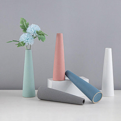 Pure Color Ceramic Vase