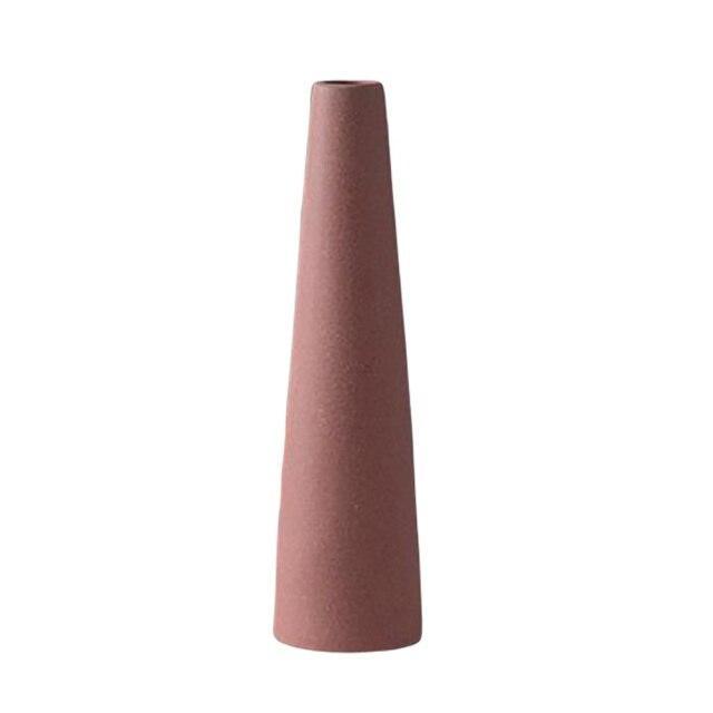 Pure Color Ceramic Vase