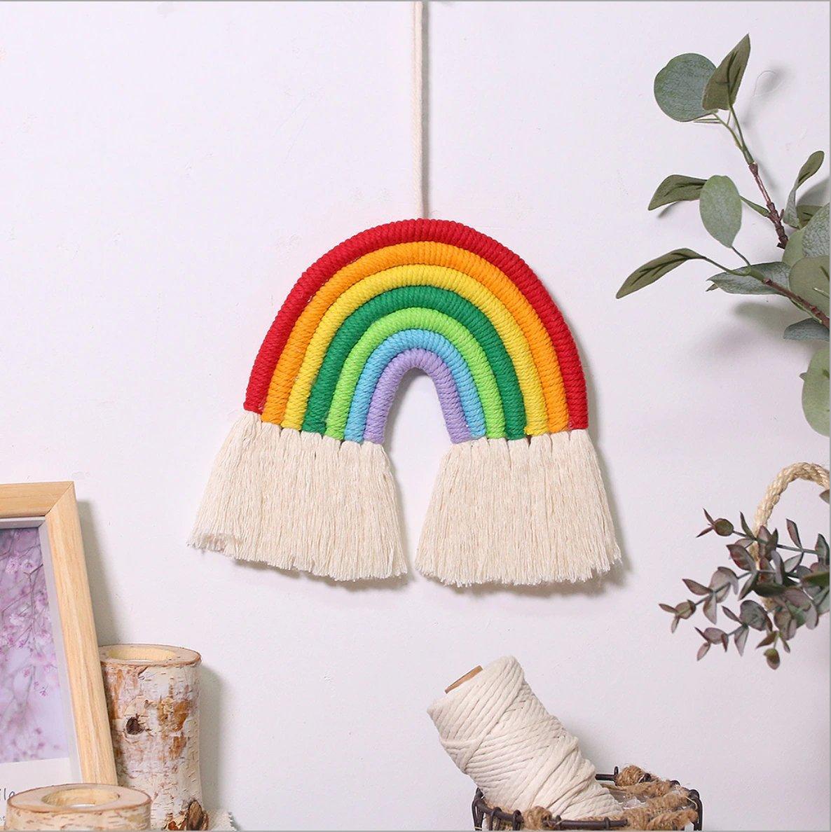 Scandinavian Style Woven Rainbow