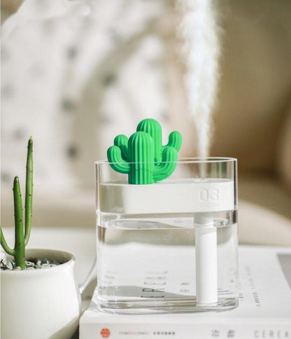 Ultrasonic Cactus Essential Oil Aroma Diffuser