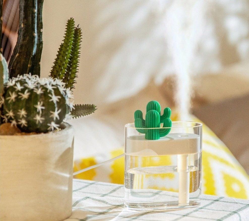 Ultrasonic Cactus Essential Oil Aroma Diffuser