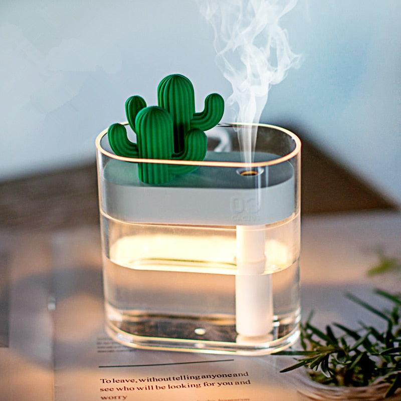 Ultrasonic Cactus Essential Oil Aroma Diffuser